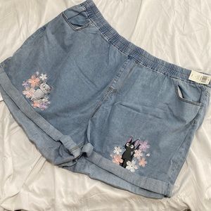 NWT Studio Ghibli Kiki’s Delivery Service Elastic Shorts